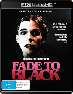Fade to Black 4K Ultra HD | Dennis Christopher | 1980 Horror Film | Region Free