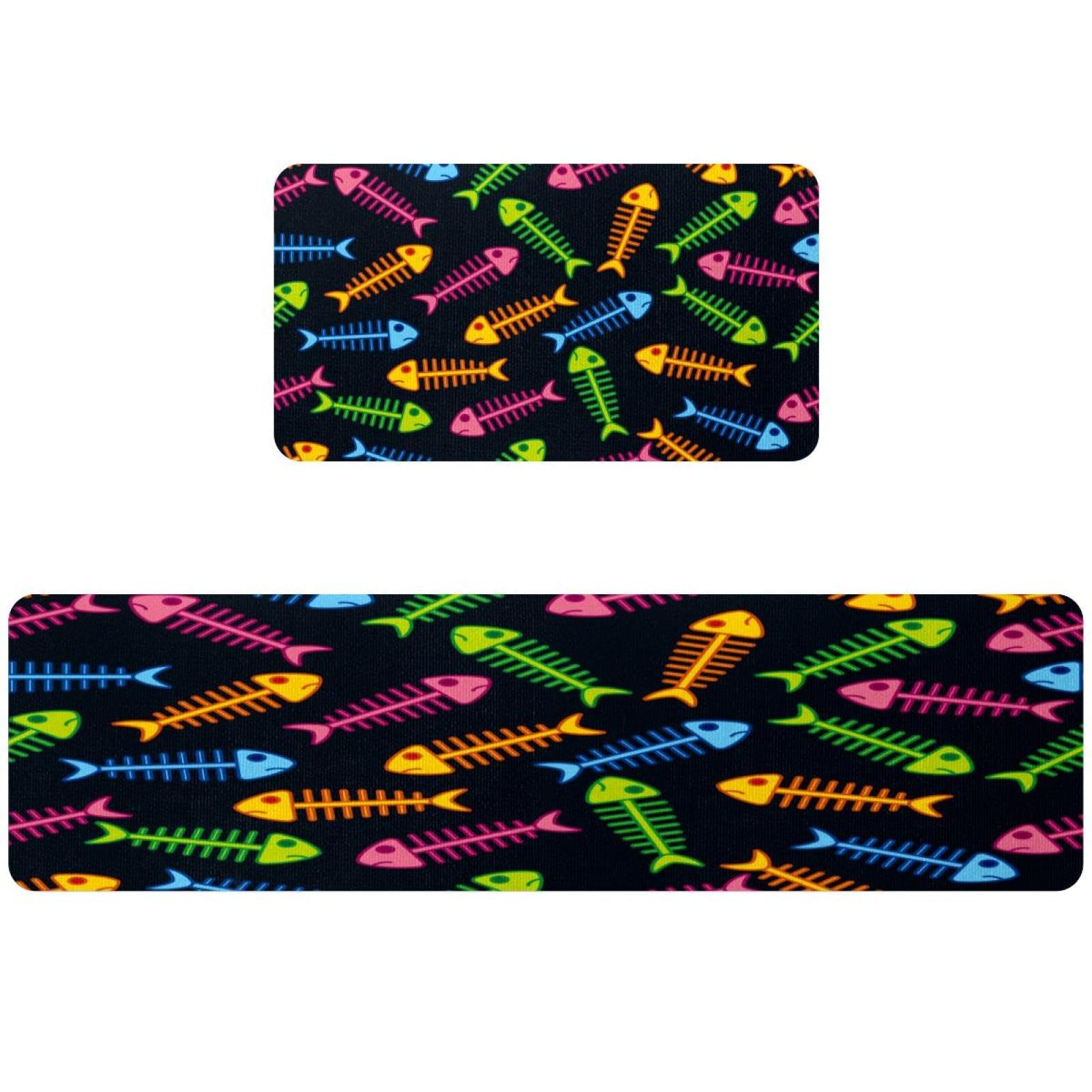 Alfombrillas de cocina antideslizantes para decorar y proteger el cuarto de lavado