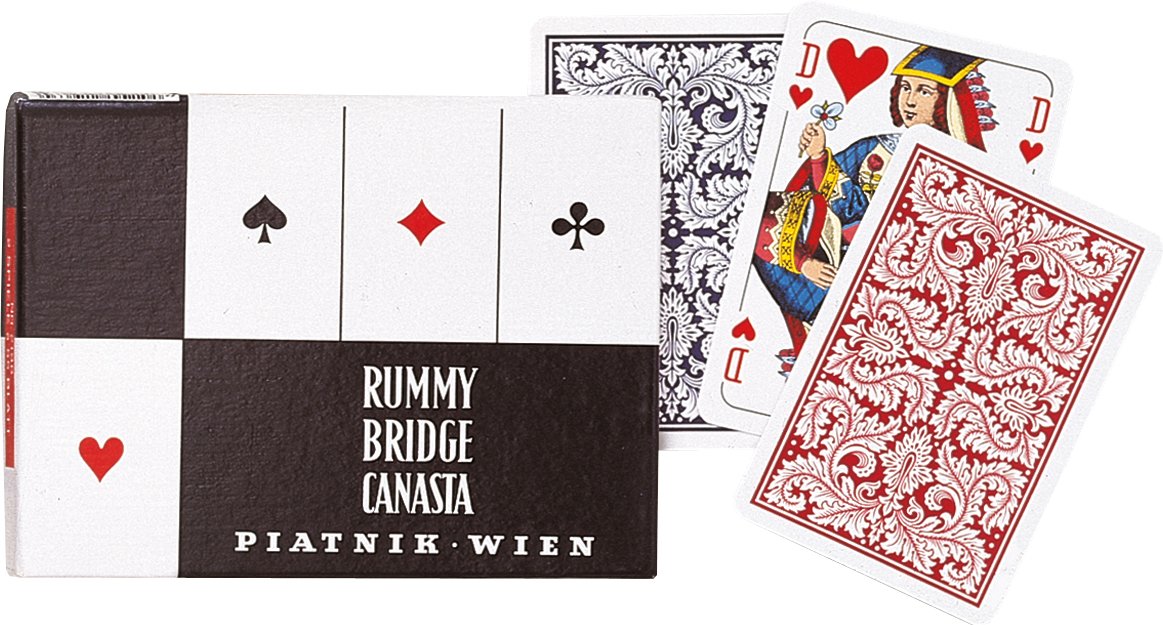 Piatnik 2196 "Viennese standard Card Game (2 x 55-Piece)