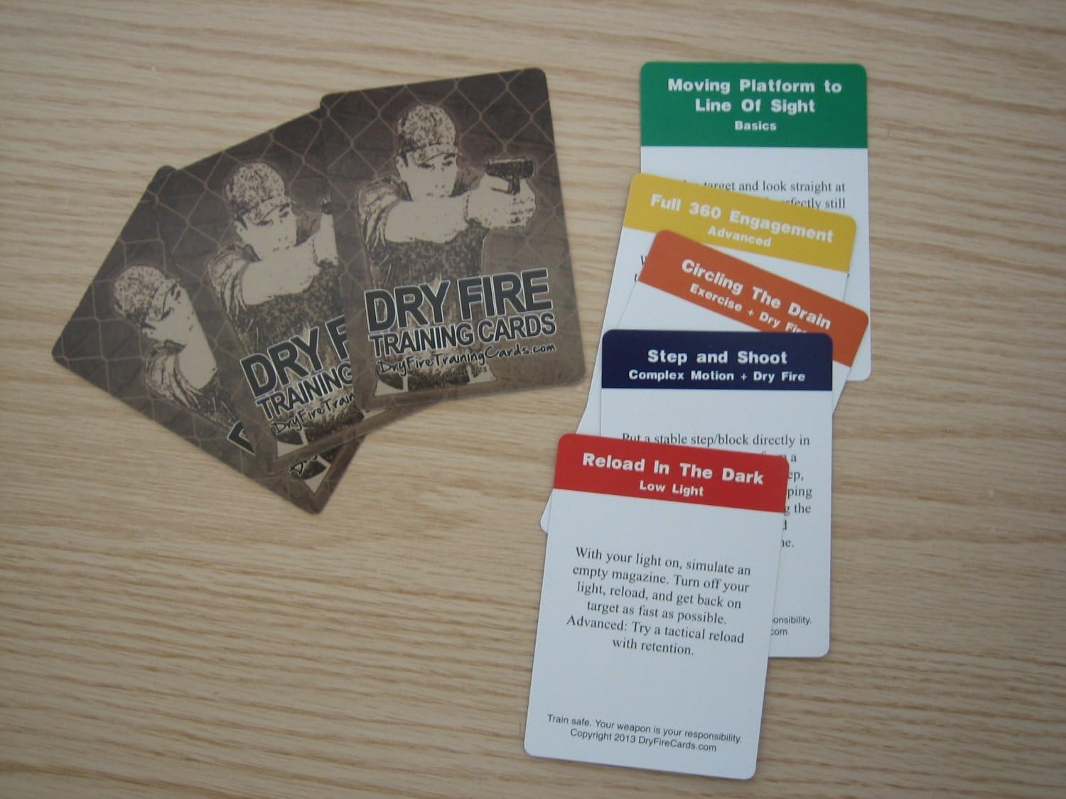 Dry Fire Training Cards