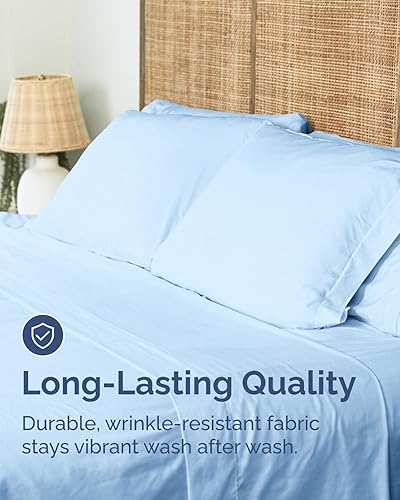 Miniatura 111 de Sábana encimera de bolsillo profundo, más suave que el algodón egipcio, 1 sábana encimera para colchón tamaño Queen