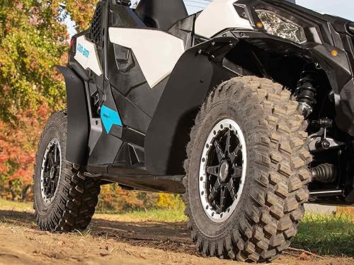 Miniatura 6 de Guardabarros SuperATV para 2018+ Can Am Maverick Trail (ver lista completa de ajustes)  Durabilidad extrema  Protege contra rocas, suciedad, arena y