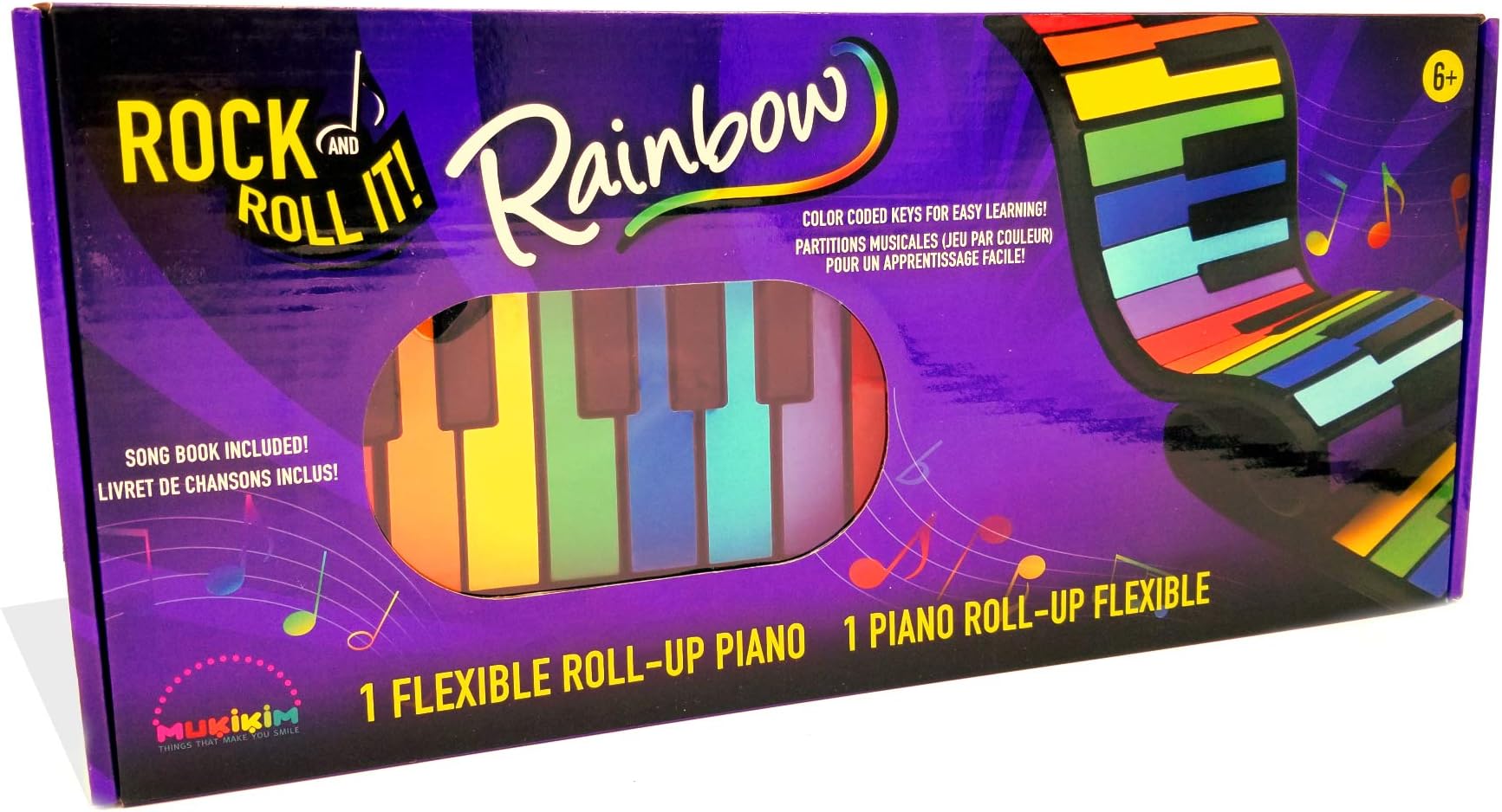 MukikiM Rock & Roll It Rainbow Piano (37 keys)