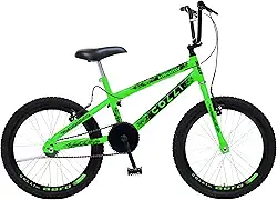 Colli Bike, Bicicleta Max Boy CROSS, Aro 20 S/M 36 Raias, Freios V-Brake Nylon, Descanso Lateral, Aro 20, Roda Livre 1V 18D, Guidão Cross/BMX