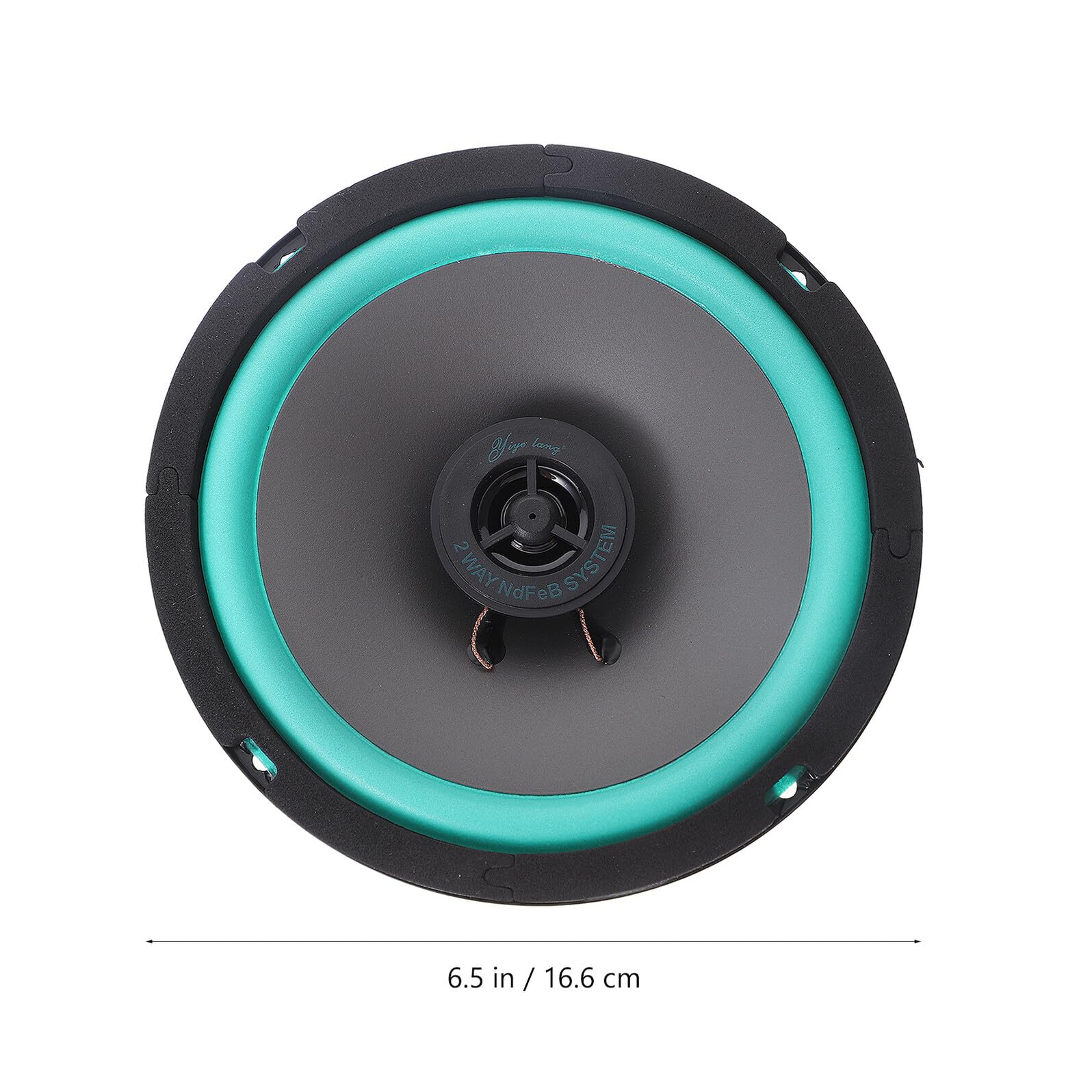 Cabilock Auto Ohm Woofer Midrange Da Design Sottile e Compatto Audio Alta Per Veicoli Per Impianti Audio Auto