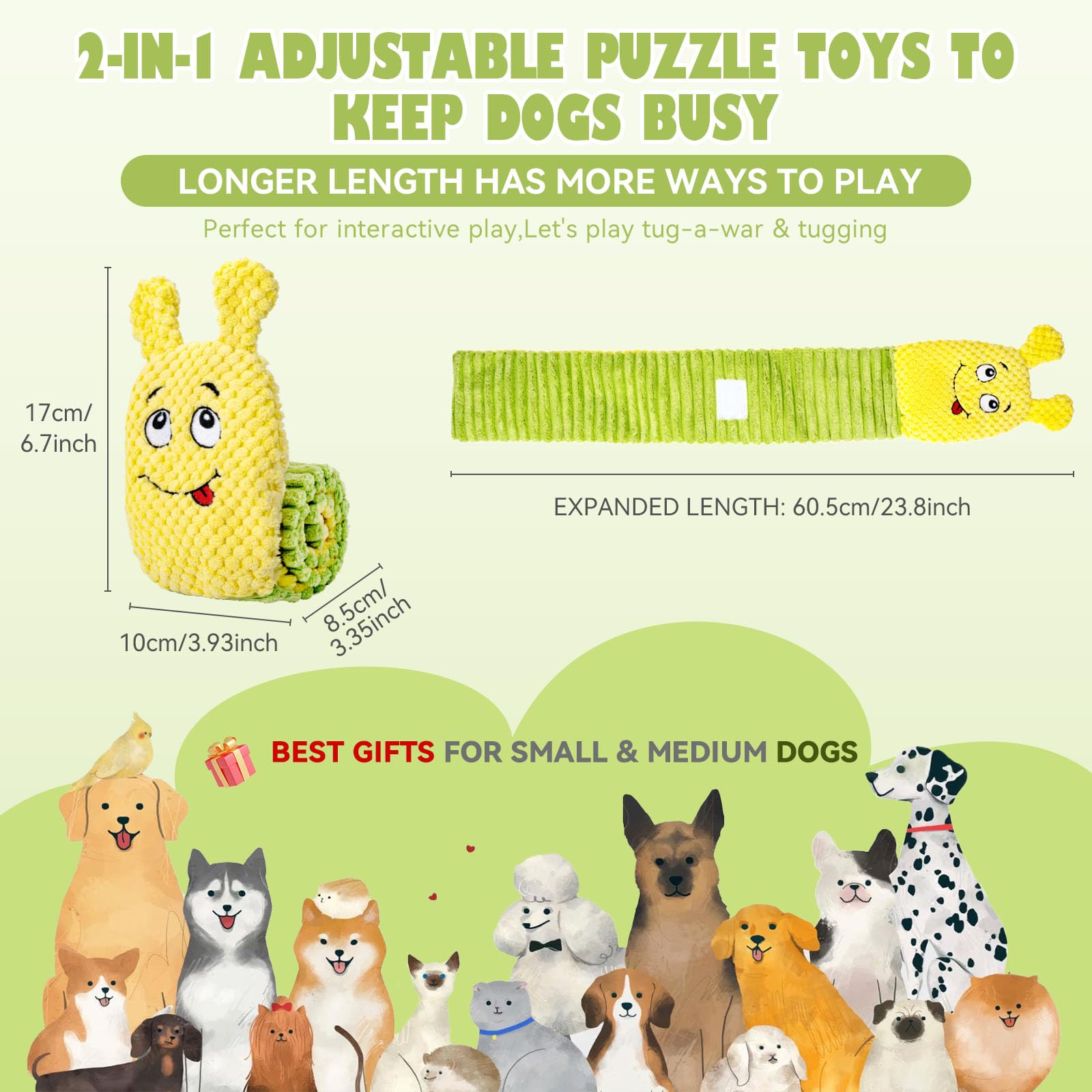 CHAWONER Squeaky Dog Toy - Image 3