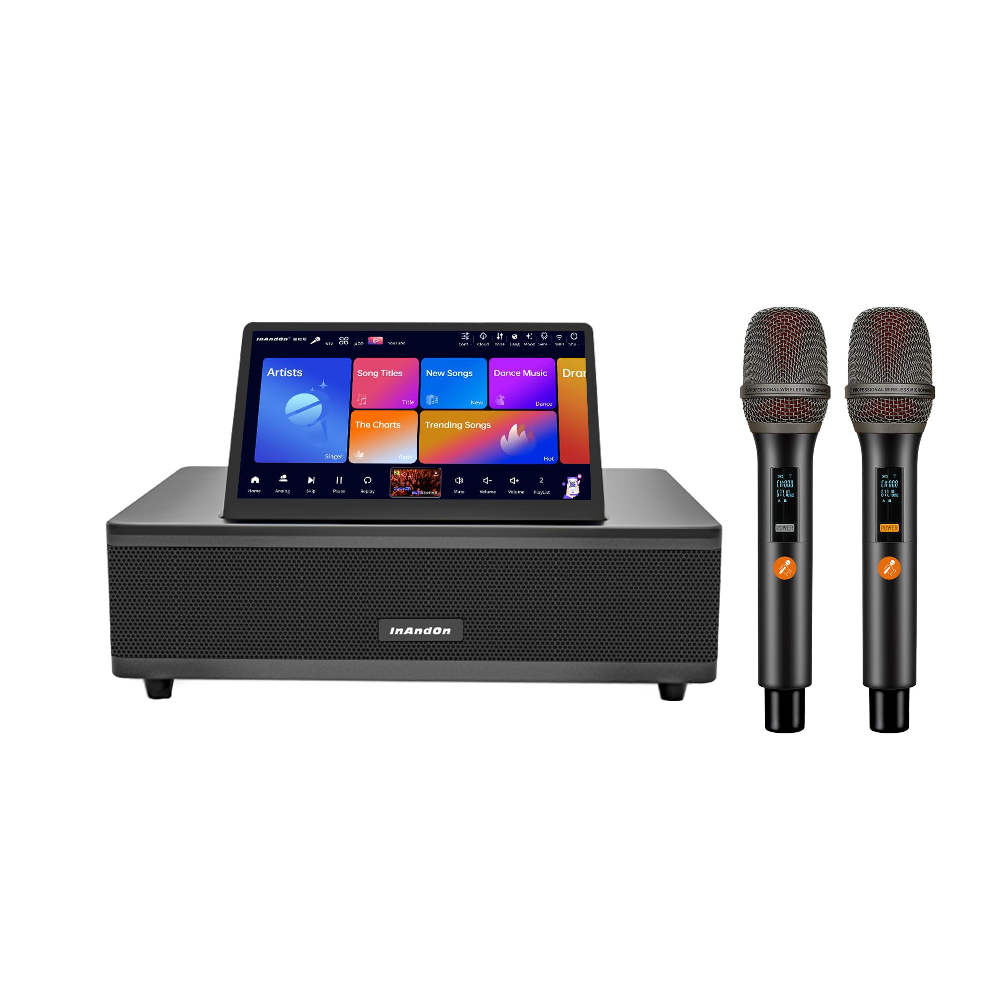 Amazon.com: InAndOn Karaoke Machine: All-in-one Karaoke Player