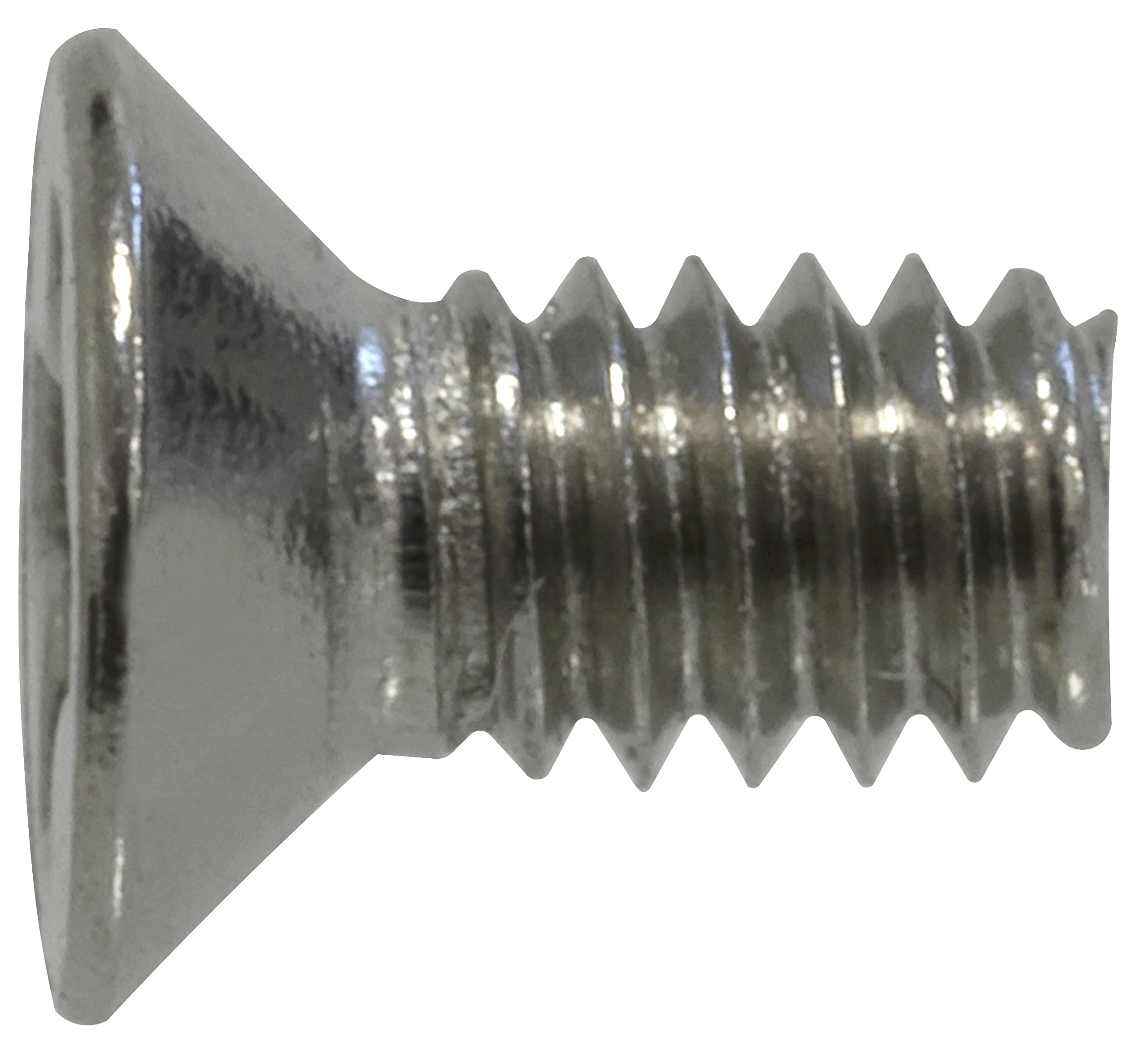 AERZETIX - C59490 - Set van 20 metalen schroeven M4 x 6 mm met freeskop - voetoppervlak PH2 - DIN 965 - roestvrij staal A2 - metrische standaard schroefdraad - schroevendraaier montage bevestiging