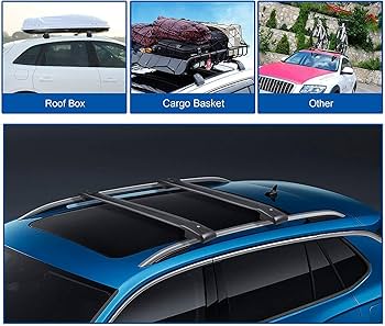 ベンツ GLB X247 ルーフラック サイド 4個 ブラック メルセデス ベンツ GLBクラス X247 2019年- ルーフキャリア