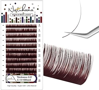 Extensiones de pestañas de colores de 0.003 i...
