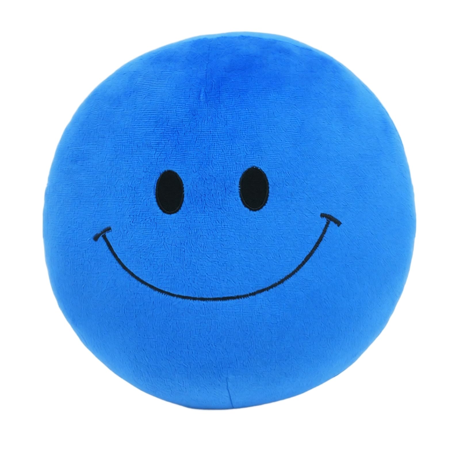 Verity Plush Blue Smiley Face Pillow Horror ARG Game Plush for Fans