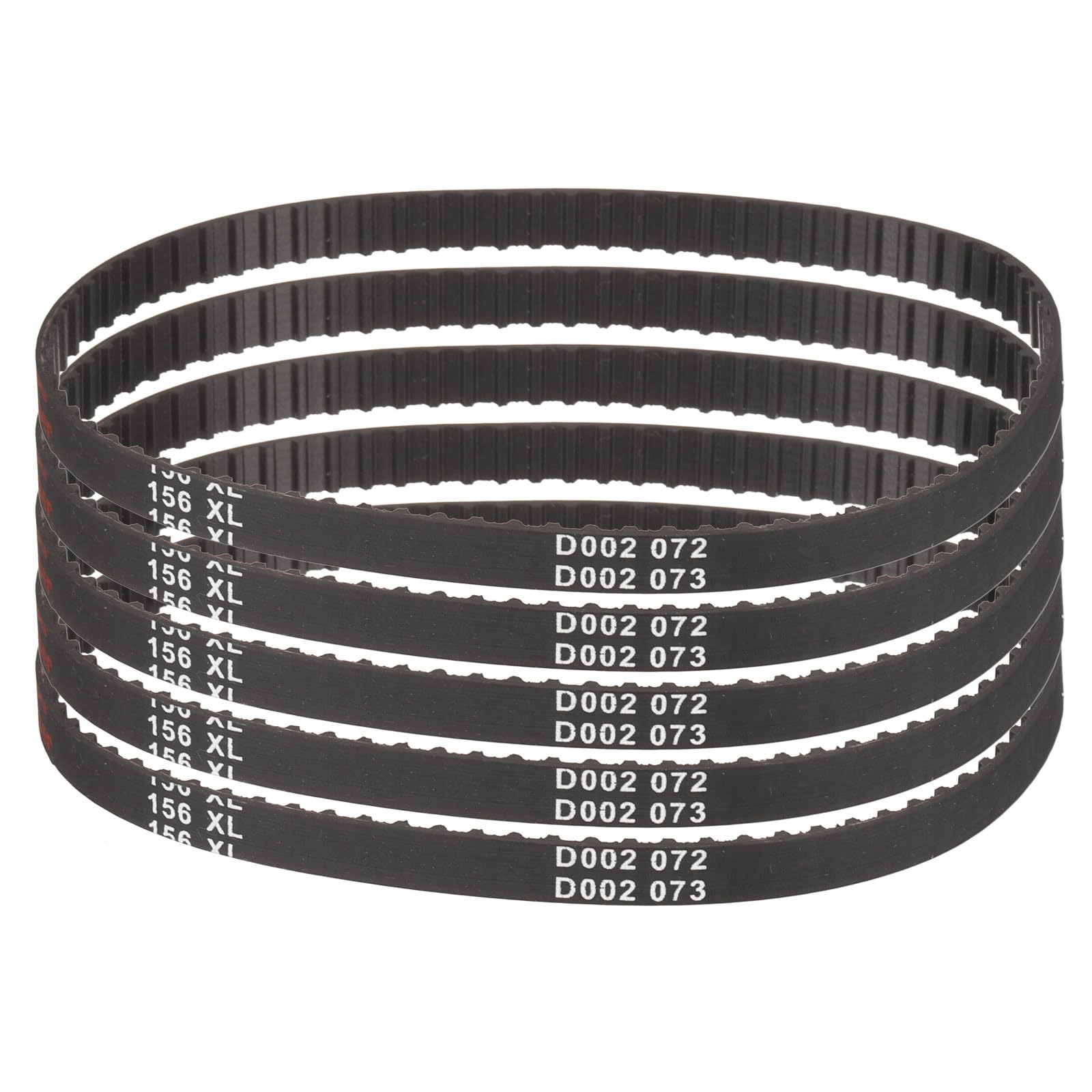 uxcell 4pcs 160XL 037 Timing Belt 80 Teeth Rubber Geared Cogged Belt, 0.37" Width, 0.20" Pitch Mechanical Replacement Belts — Amazon image 32