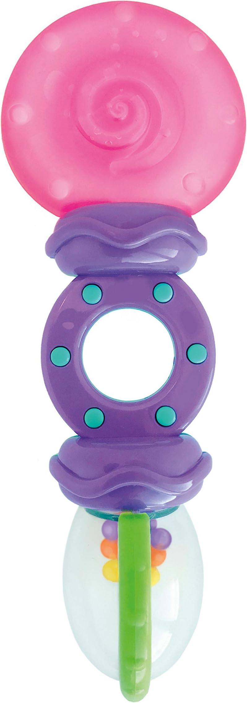 Kids 2 Rattle and Teethe Teether Toy, Multi-Colour, 8836