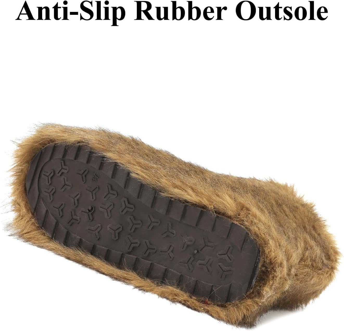 Haifago Women's Fur Boots Fluffy Furry Short Boot, Fashion Fuzzy Winter Warm Snow Booties for Shopping Travel - Image 4