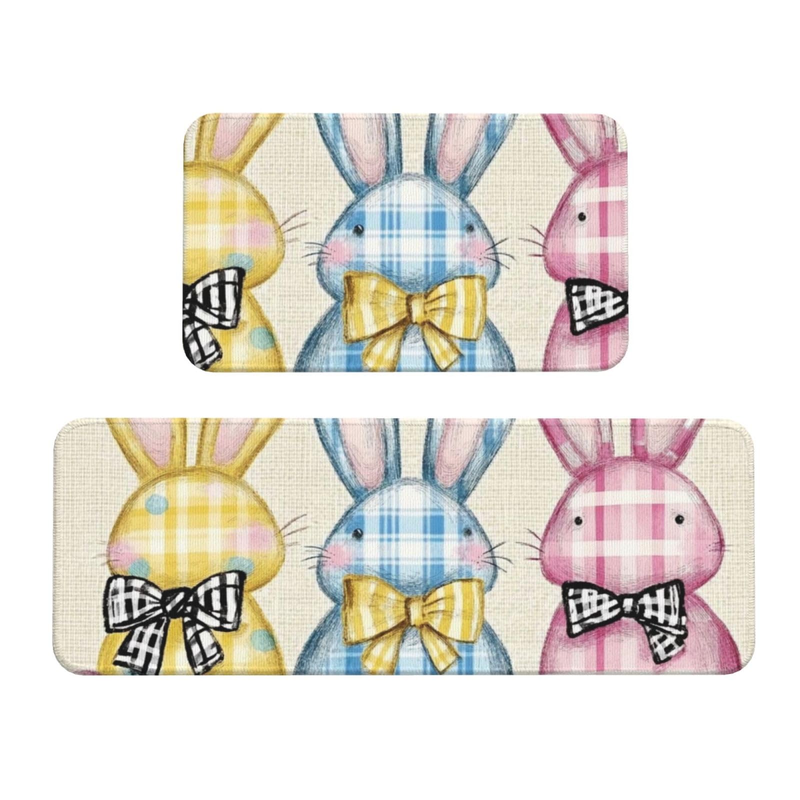 Tapetes de cocina cómodos y acolchados para decoración de hogar