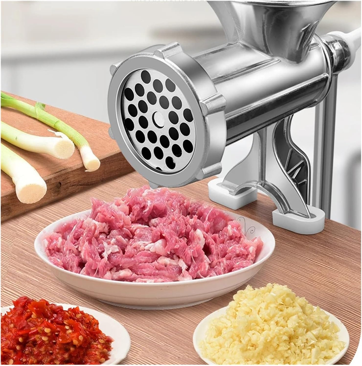 Manual Meat Grinder Machine Sausage Household Filler Hand Crank Kitchen Tools