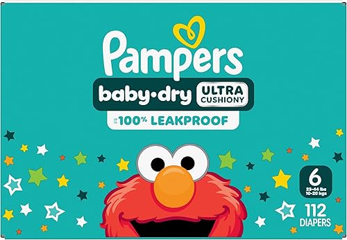 Miniatura 13 de Pañales Pampers - Baby Dry - Talla 6, 112 unidades, Pañal Desechable Absorbente para Bebé (El Empaque Puede Variar)