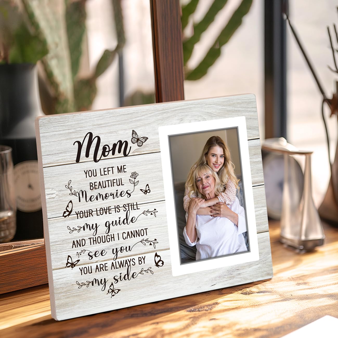 HODODAN Mon Momerial Gifts for Loss of Mother, cornice in