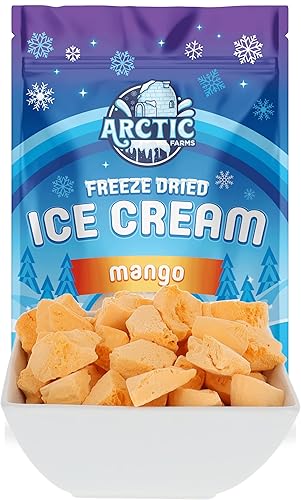 Miniatura 149 de Arctic Farms Brocas de helado liofilizadas empaquetadas y en caja, no se derrite (mezcla napolitana, 2.5 onzas)