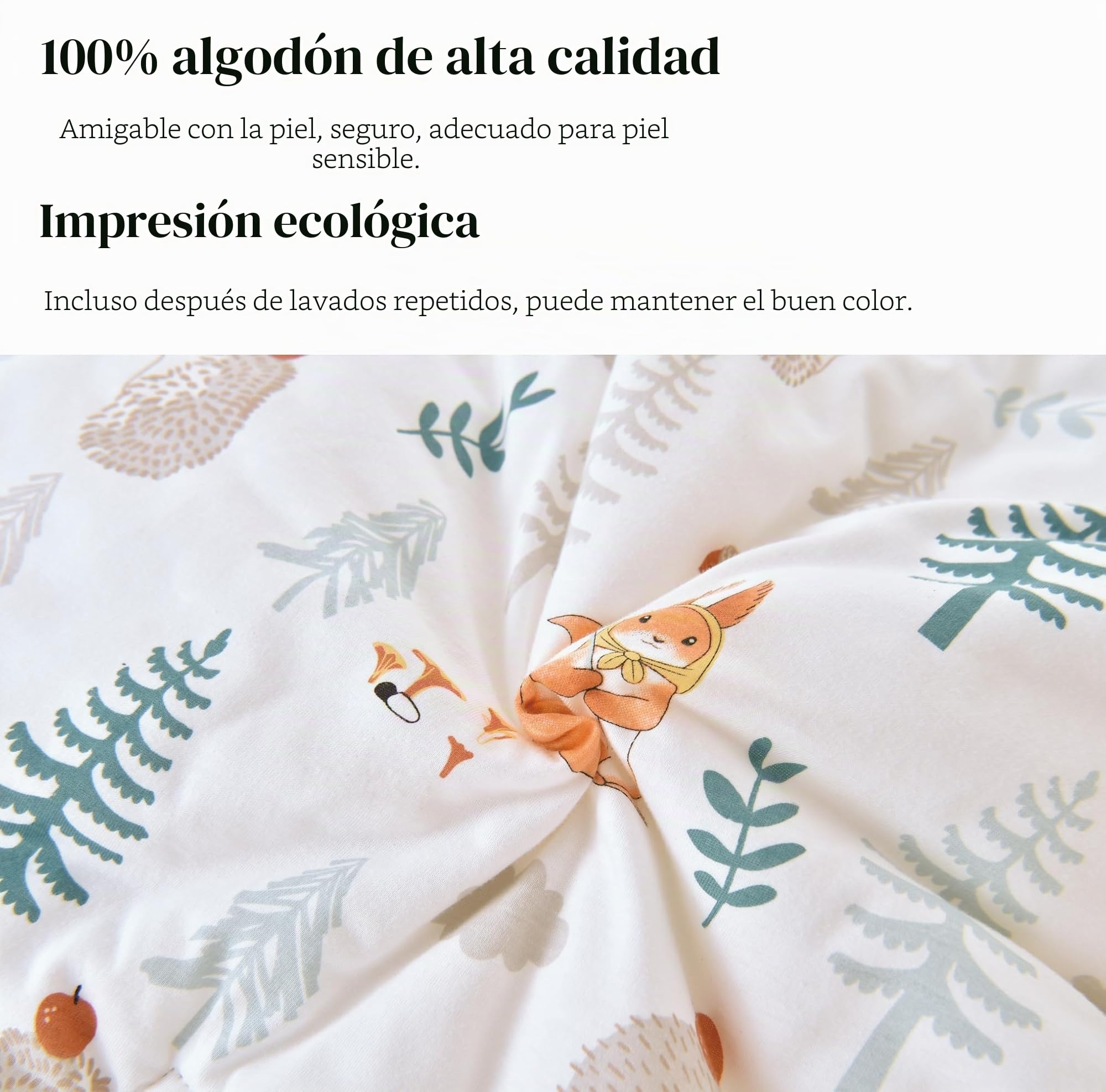 Chilsuessy Pack de 2 sacos de dormir para bebé con piernas 1,5 tog Saco de dormir 100% algodón Saco de dormir para todo el año con pies Saco de dormir para bebé Niños, 1,5 tog Ardilla + Oso pardo