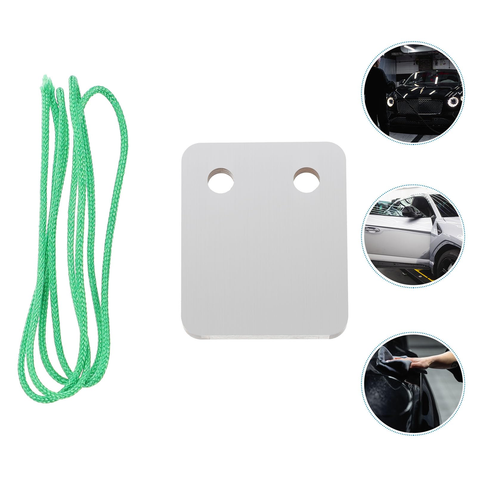 Raspador de Pintura para Coches de Acero Tungsteno, Portátil y Colgante, para Eliminar Polvo y Partículas, Herramienta Manual Compacta para Reparación Automotriz, Varios estilos