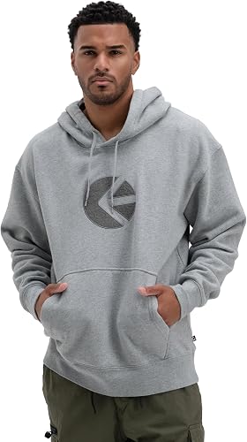 Ethika Mens Hoodie | MLH - Icon Dark Heather (DGY, L)
