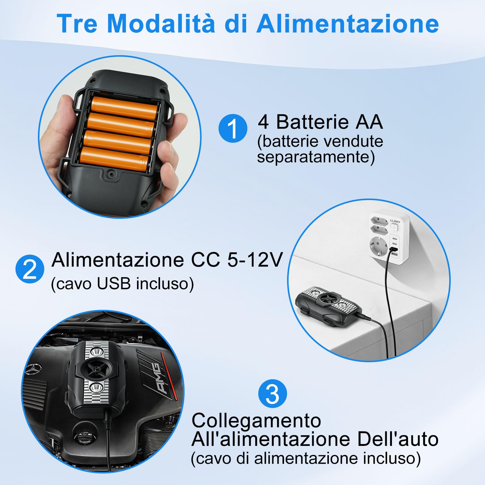 2 PCS Ultrasuoni per Topi per Auto con Ultrasuoni e Luce Lampeggiante | Repellente ad Ultrasuoni per Casa, Garage, Giardino, Cantina