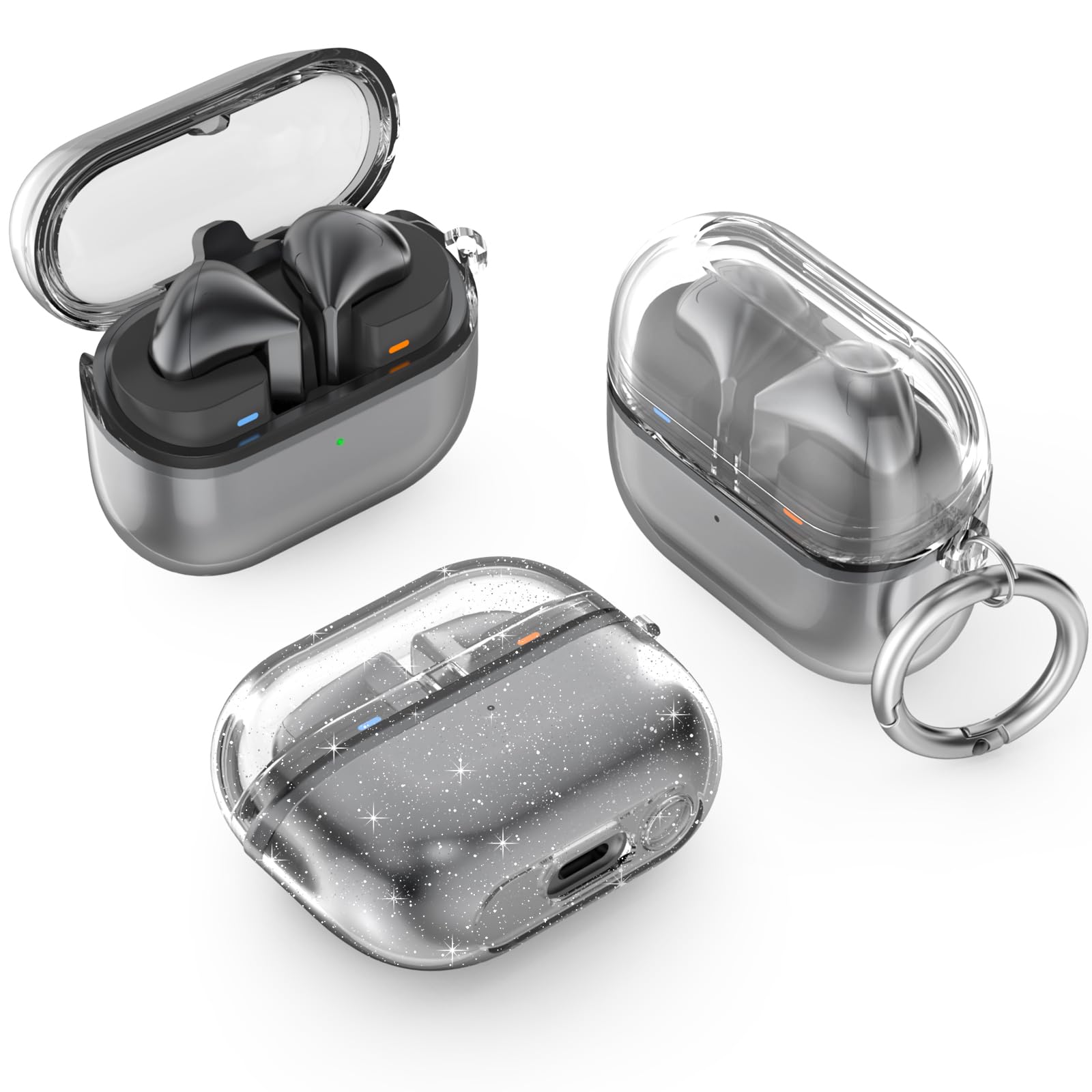 Amazon | NIUTRENDZ 透明保護ケース Samsung Galaxy Buds 3 & Galaxy