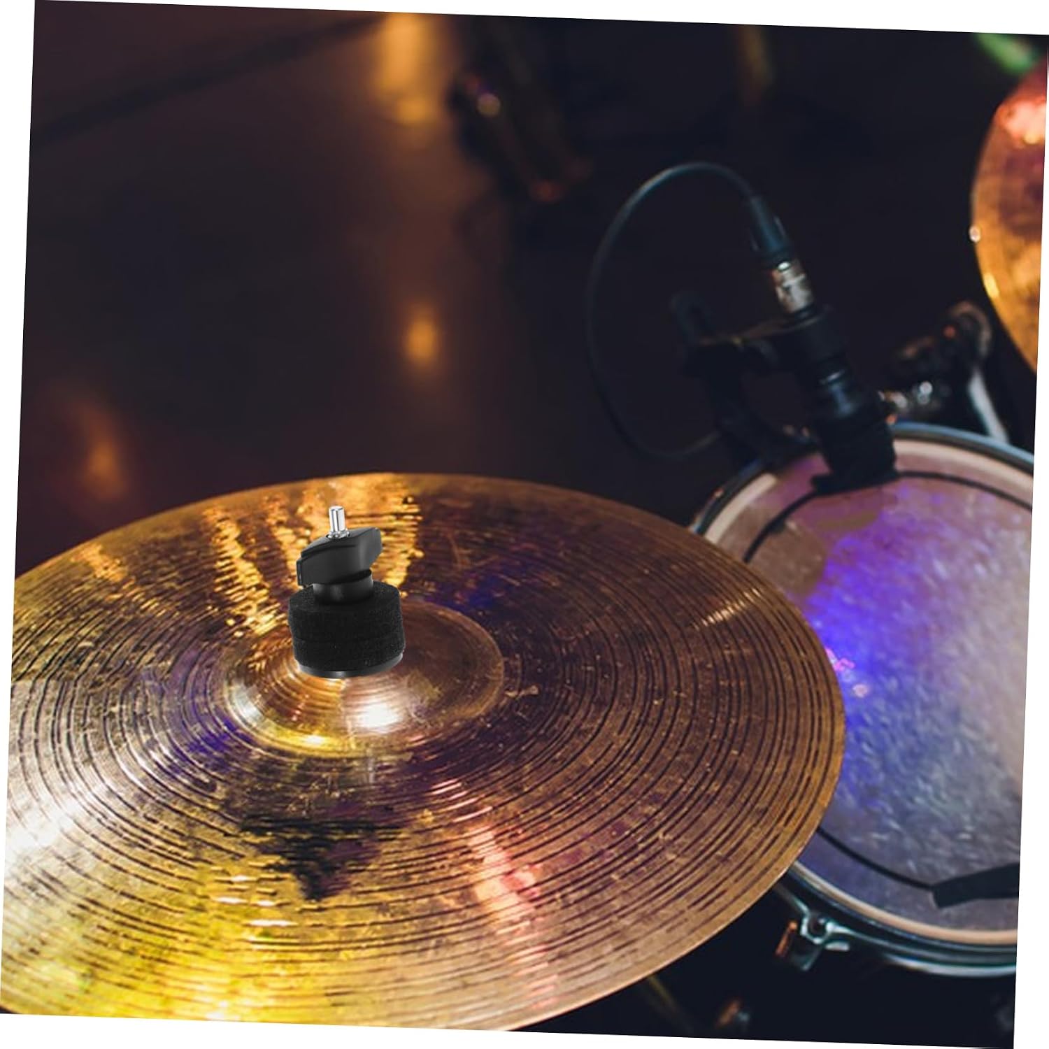 Cymbal Stacker Mount Cymbal Head Percussion Instrument Part Drum Kit Hardware Easy Fit