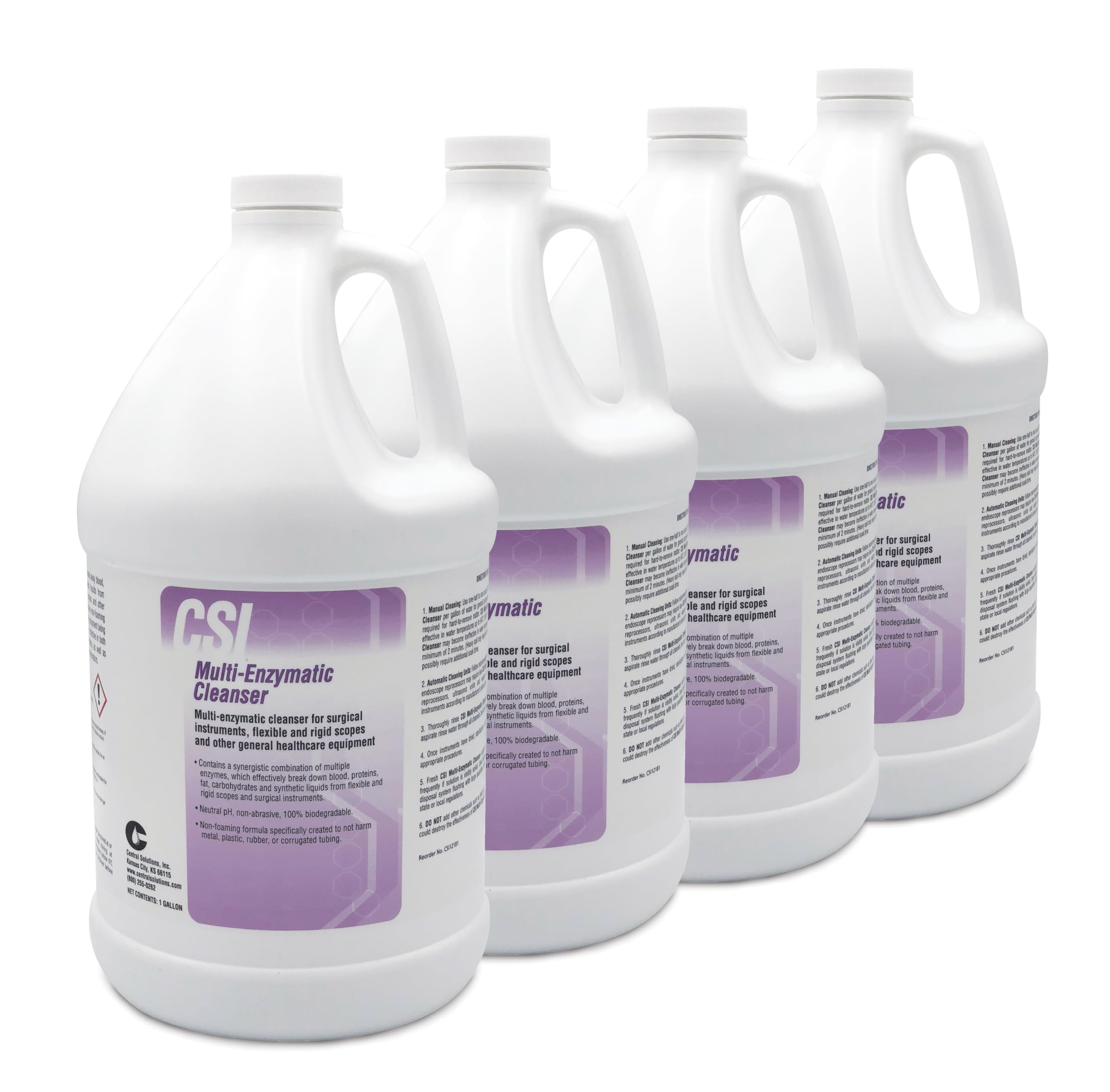 CSI Multi Enzymatic Cleaner - Hospital Grade Instrument Cleaner -9