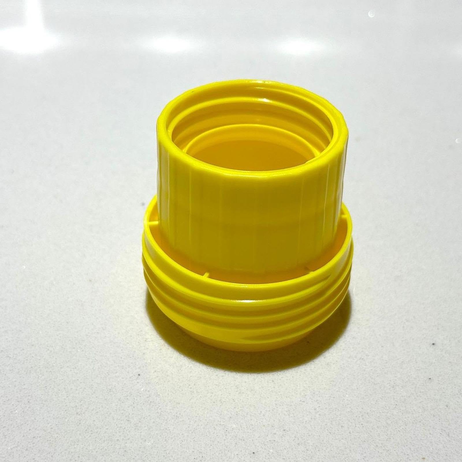 perfk Bottiglia per condimenti con dispenser di, bottiglia per condimento per insalata, bottiglia da spremere per sospesa 5 l per sciroppo da, Giallo