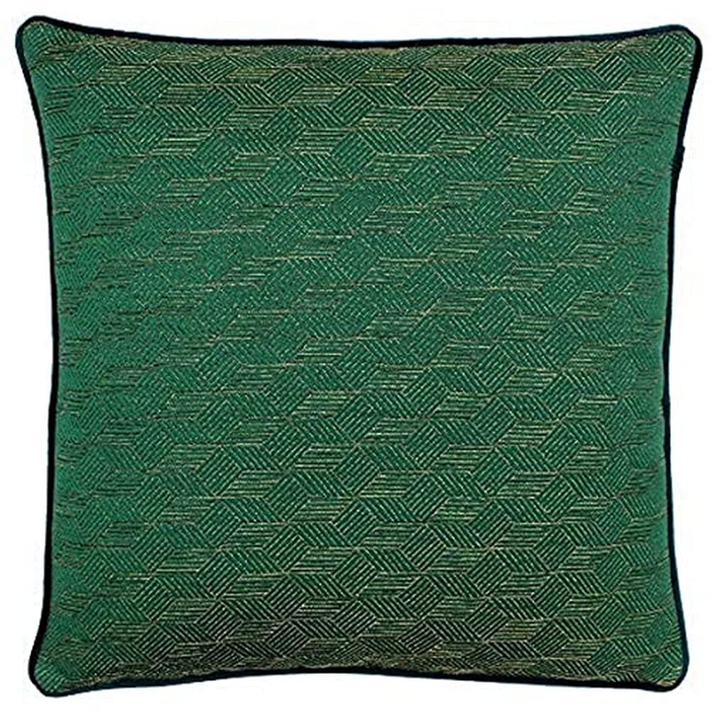 B&Q -  Highbury Jacquard Piped Cushion Cover