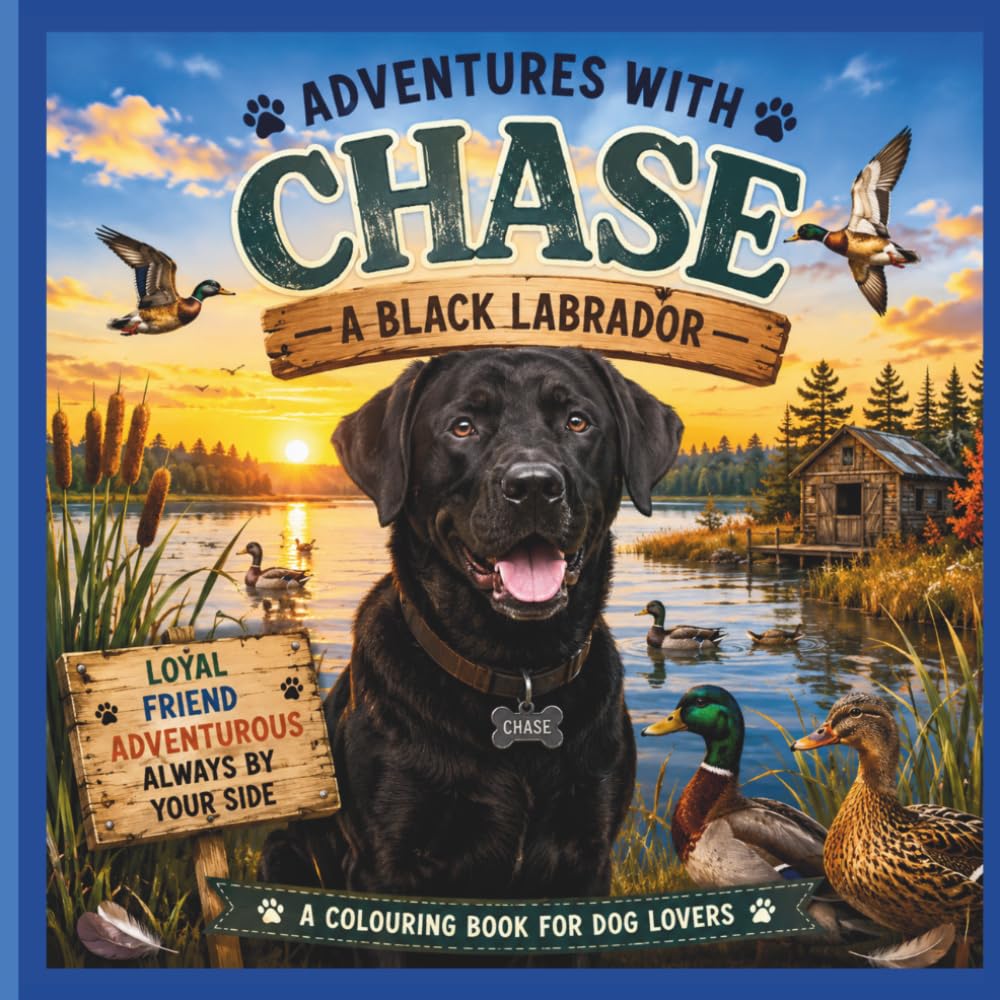 Adventures with Chase a Black Labrador: Heartwarming Outdoor Adventures with a Loyal Black Labrador