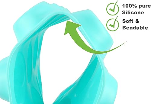 Miniatura 4 de PDTXCLS HOMIEBUDS - Molde de silicona para hornear magdalenas, magdalenas, 12 tazas, 100% antiadherente, sin BPA, silicona de grado alimenticio en