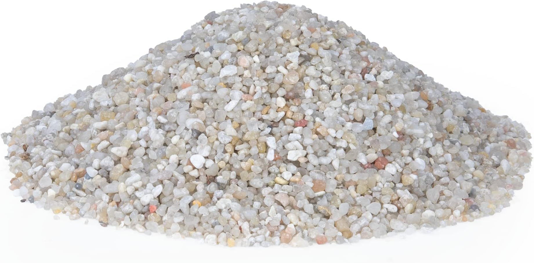 Aquarium Sand Natural Fish Tank Gravel Plant Substrate (30kg, Light 2-3mm)