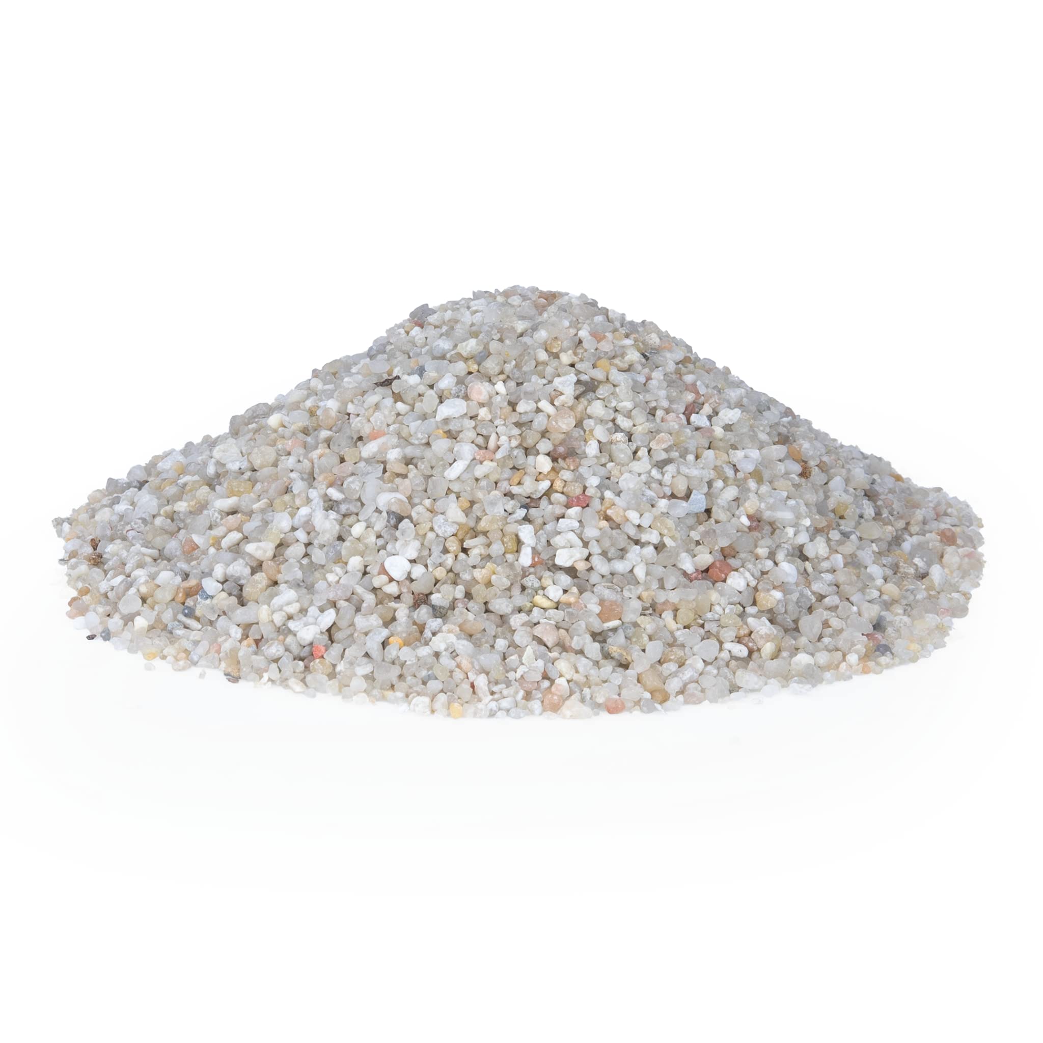 Aquarium Gravel Natural White Fish Tank Sand Plant Substrate LIGHT SILICA 2-3mm 20kg