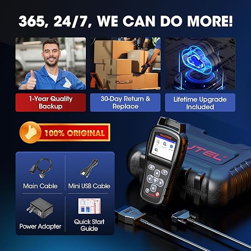 Miniatura 9 de Autel MaxiTPMS TS408S Herramienta de reaprendizaje: escáner de programación OBD 2025, sensor universal 315 de disparo, sensor 433, reinicio de TPMS,