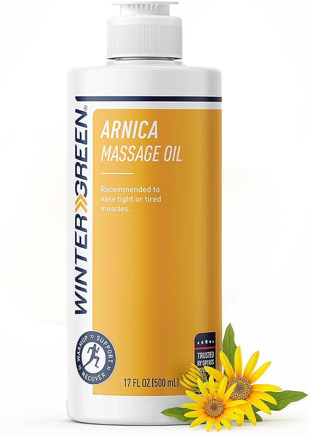 Wintergreen Arnica Massage Oil, 16.9 oz – Body Oil for Relaxation of Tight or Tired Muscles, Premium Blend for Relief, Arnica Gel Pain Relief for Athletes, Sports Therapy, Post-Workout Recovery