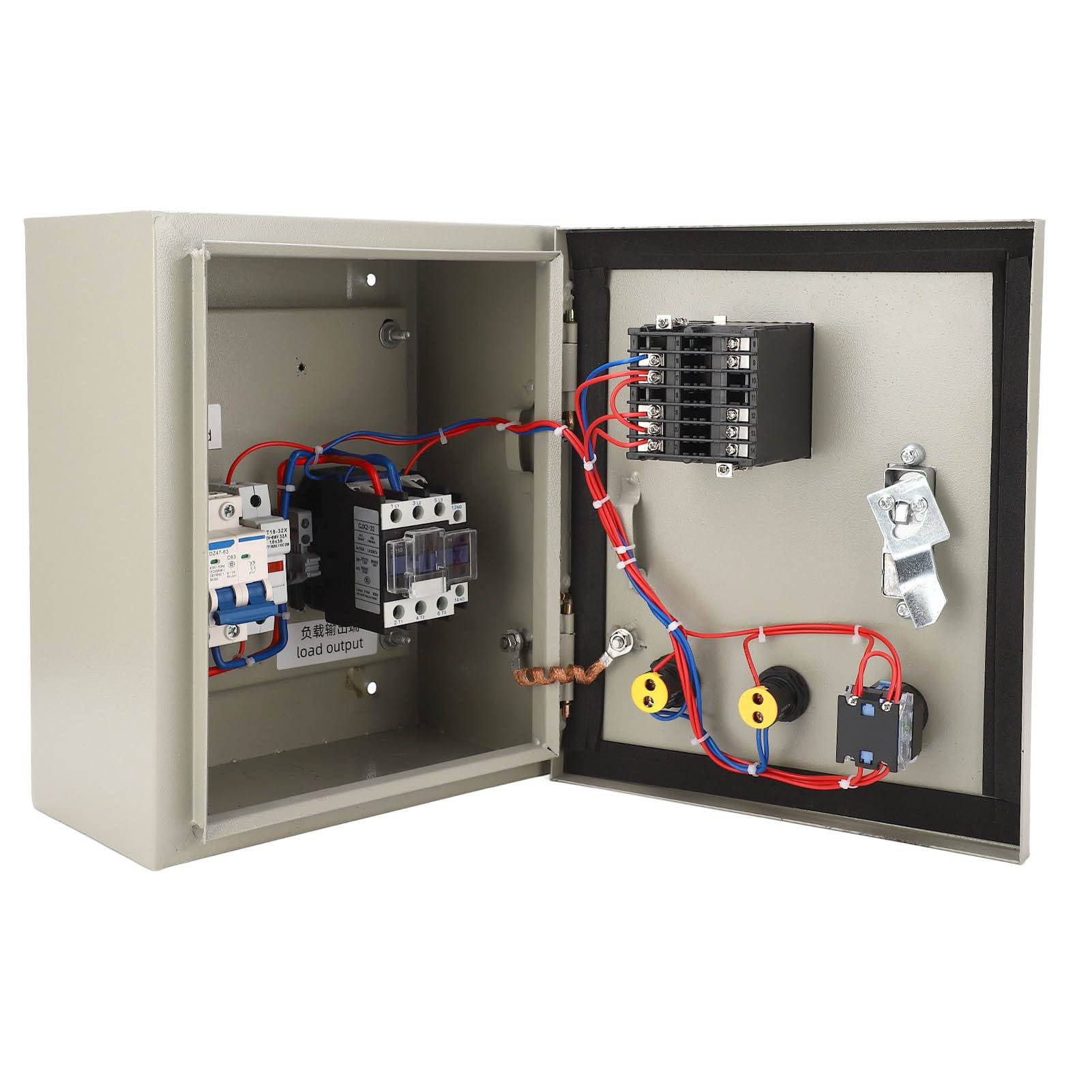 Caja de control de temperatura PID de 7,5 kW | Controlador inteligente de acero inoxidable | de termopar de 0-400 °C | Dispositivos integrados | 220 V CA 32 A
