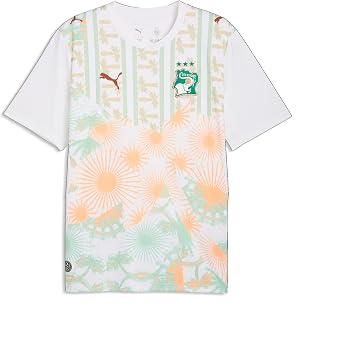 Puma Mens Kenya Ivory Coast Away Jersey Replica