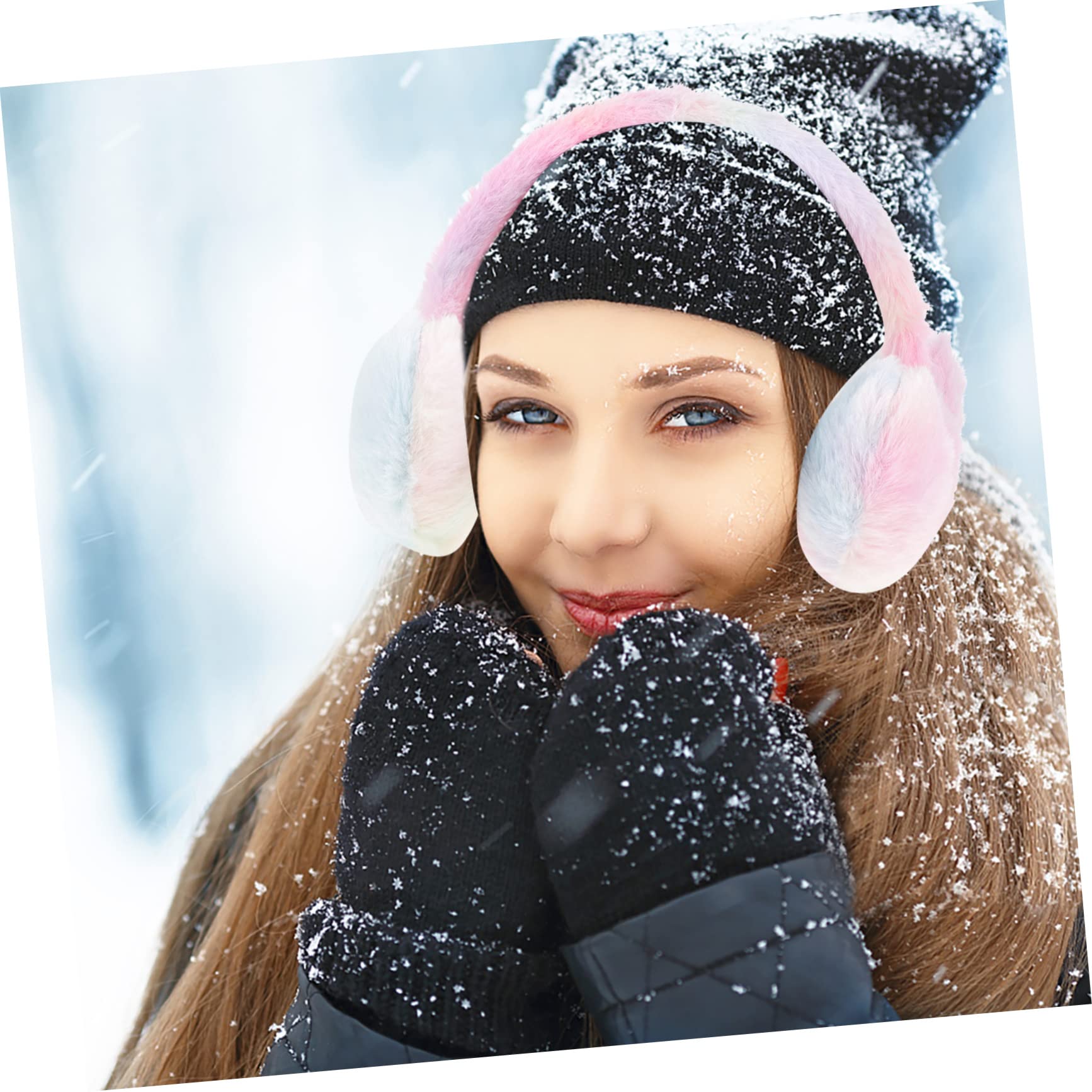 SOIMISS 3piezas Orejeras De Invierno Para Mujeres Earmuffs De Sintética Calentadores De Oídos y Cálidos Para Fríos Protección Efectiva Frío Diseño Cómodo y