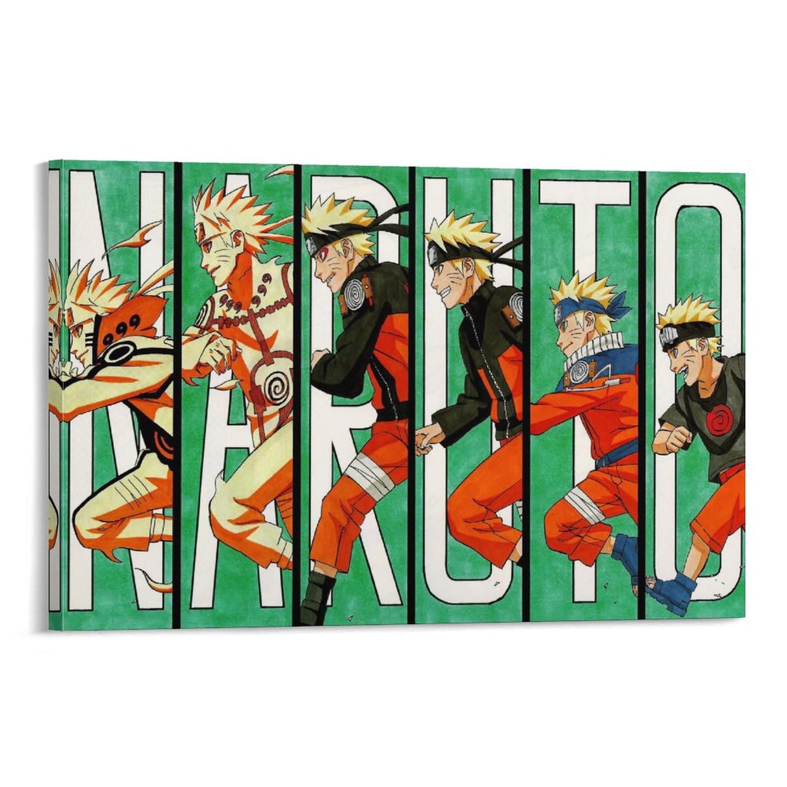 Amazon.co.jp: NARUTO -ナルト- アニメ キャンバスアート ポスターと 