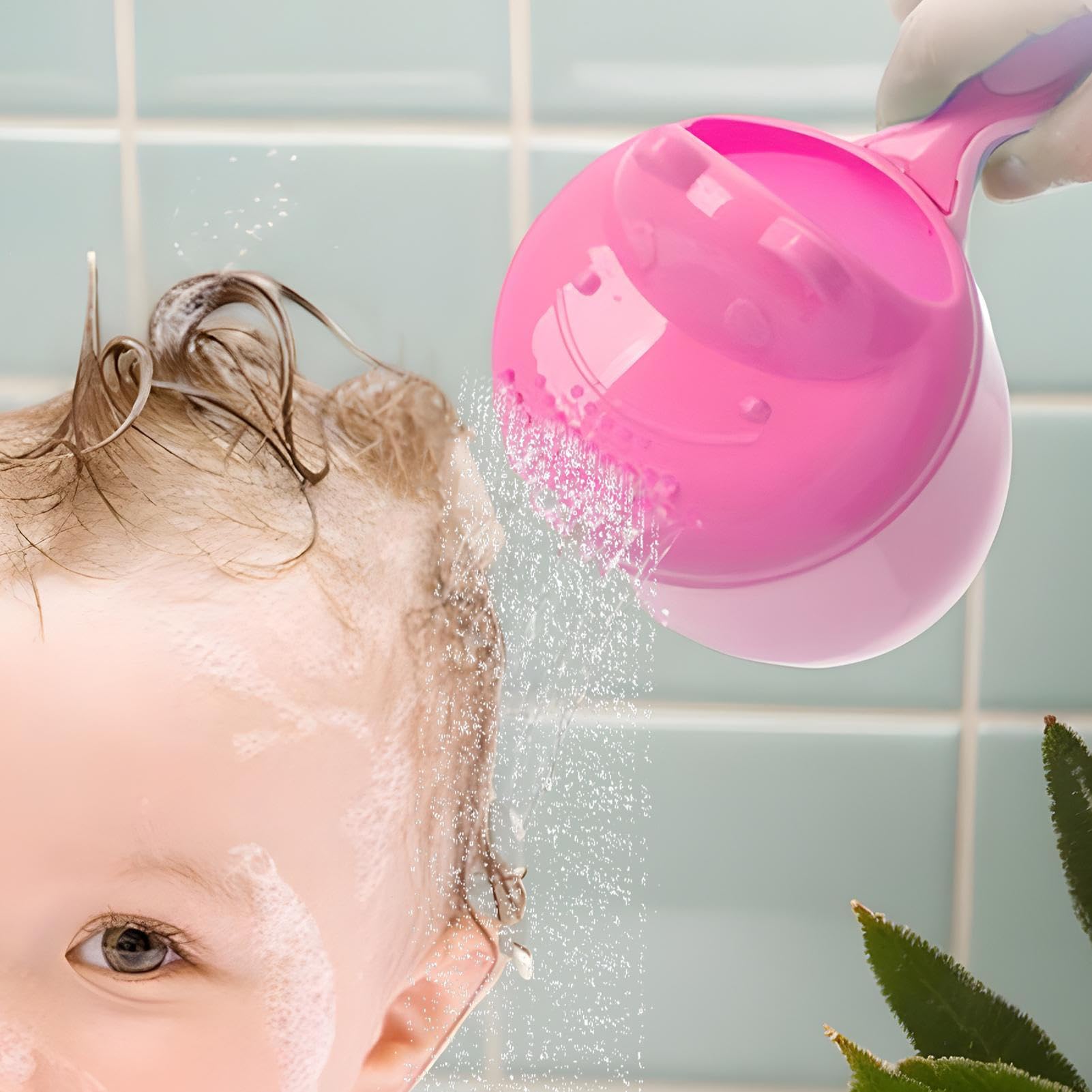 Gobelet De Bain Bébé,Gobelet De Rinçage pour Baignoire - Seau Cartoon Épaissi pour La Douche des Et Les Activités De Jardinage