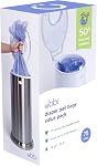 Ubbi Sacs en plastique pour seau à couches, sacs jetables pour déchets de bébé, 3 paquets, 75 unités, sacs de 13 gallons | Sacs jetables pour déchets de bébé, fabriqués à partir de 50 % de matériaux recyclés, chaque sac peut contenir jusqu'à 50 couches de nouveau-né