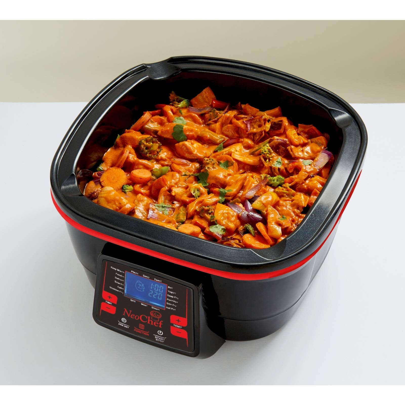 NeoChef Multi Function Digital Cooker 18 In 1 Frying Basket 5 Litre