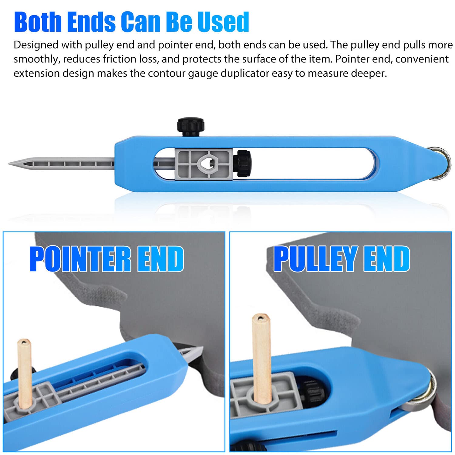 Konturenlehre Mit Verriegelung - Formkopierer Für Fliesen, Holz & Böden