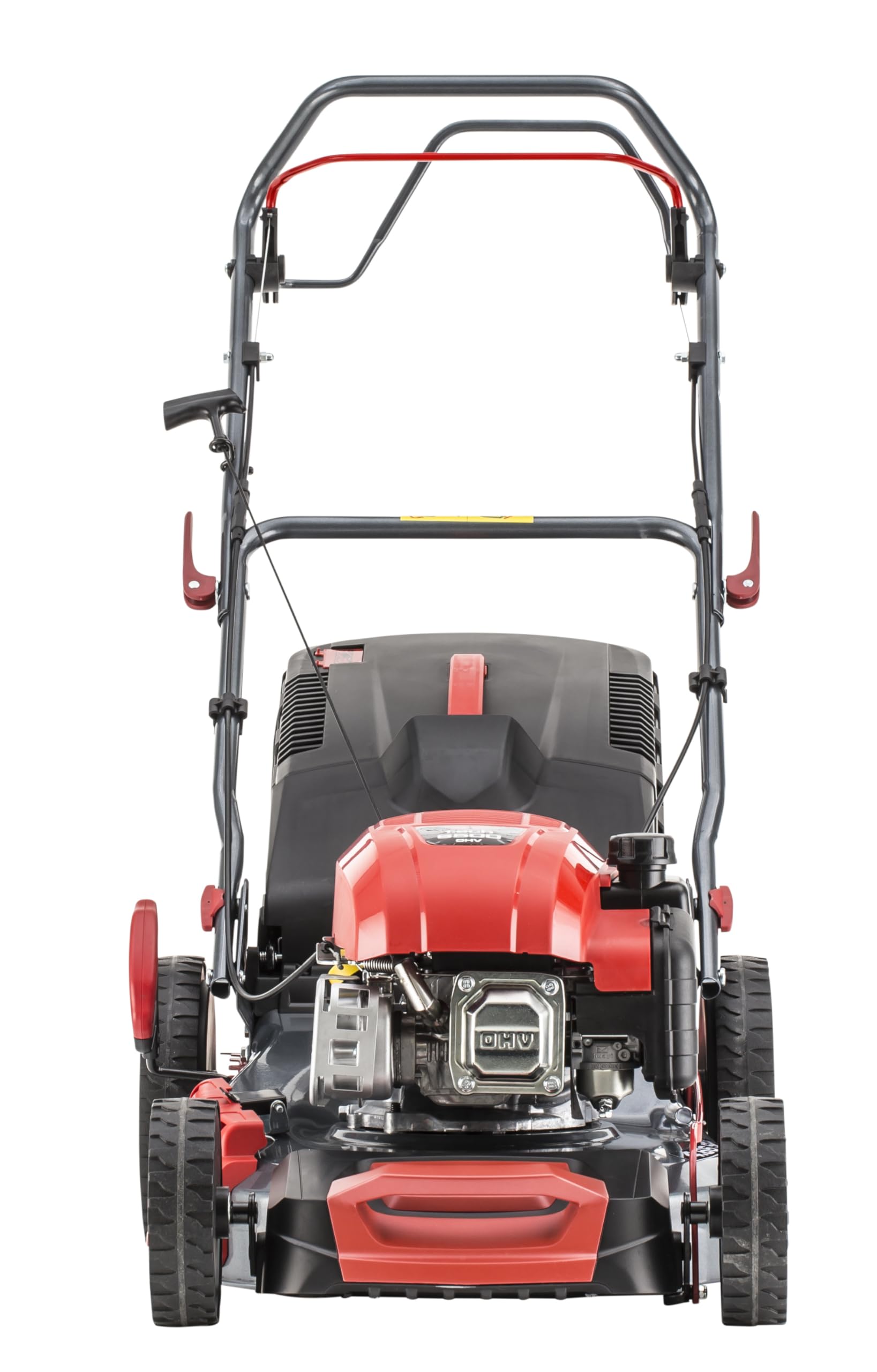 AL-KO Benzin-Rasenmäher Easy 4.66 SP-D, 46 cm Schnittbreite, 2.4 kW Motorleistung, 1-Gang Radantrieb, 4INONE function, Stahlblechgehäuse, für Rasenflächen bis 1400 m²
