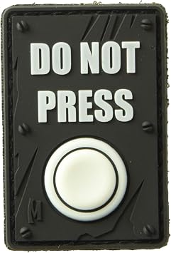 Maxpedition Do Not Press Patch