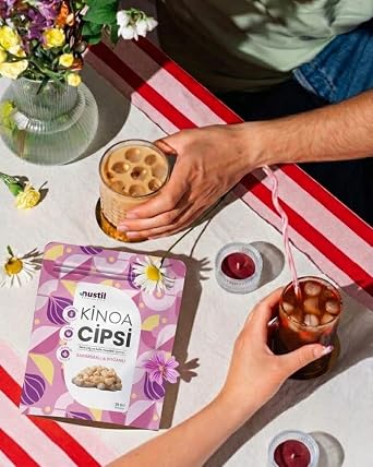 Nustil Nutrition Style Kinao Cipsi Sarımsak Soğanlı 35 g