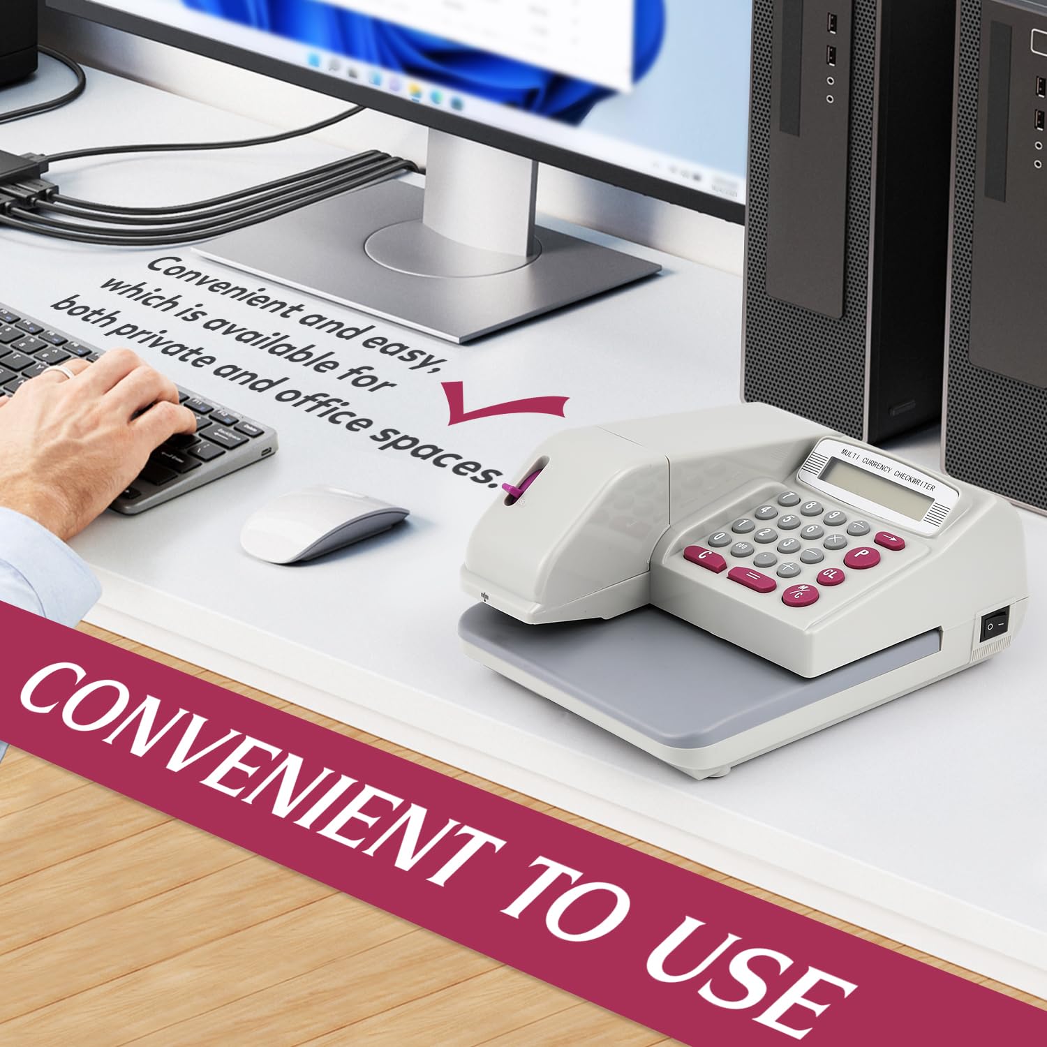 CGOLDENWALL XD-310 Checkwriter universel haute vitesse 110V-220V